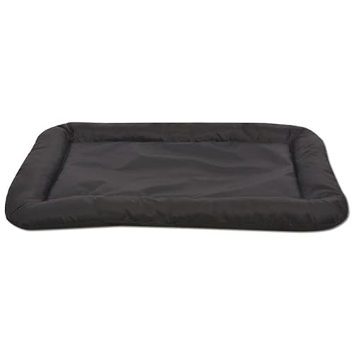 Eleganz Hundebett Größe M Schwarz - Weiches Hundebett für Hunde bis 20 kg, waschbarer Bezug, orthopädische Schlafunterlage für Gelenkentlastung, ideal für Wohnung & Haus Eleganz Hundebett Größe M Schwarz - Weiches Hundebett für Hunde bis 20 kg, waschbarer Bezug, orthopädische Schlafunterlage für Gelenkentlastung, ideal für Wohnung & Haus von Eleganz