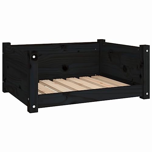 Eleganz Hundebett Waschbar, rutschfest Hundebetten Hundekorb, Hundebett für Hunde und Katzen, Schwarz 65.5x50.5x28 cm Massivholz Kiefer Eleganz Hundebett Waschbar, rutschfest Hundebetten Hundekorb, Hundebett für Hunde und Katzen, Schwarz 65.5x50.5x28 cm Massivholz Kiefer von Eleganz