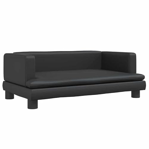 Eleganz Hundebett aus Kunstleder 80x45x30 cm - wasserabweisend & pflegeleicht für Hunde Aller Größen - komfortabler Schlafplatz für Wohnung, Haus oder Reise Eleganz Hundebett aus Kunstleder 80x45x30 cm - wasserabweisend & pflegeleicht für Hunde Aller Größen - komfortabler Schlafplatz für Wohnung, Haus oder Reise von Eleganz
