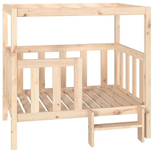 Eleganz Hundebett aus Massivholz Kiefer 105,5x83,5x100 cm - Langlebiges & Stabiles Hundebett für große Hunde - Perfekt für Wohnung, Haus & Garten Eleganz Hundebett aus Massivholz Kiefer 105,5x83,5x100 cm - Langlebiges & Stabiles Hundebett für große Hunde - Perfekt für Wohnung, Haus & Garten von Eleganz