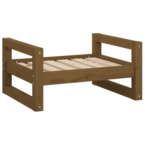 Eleganz Hundebett aus Massivholz Kiefer - 55,5x45,5x28 cm honigbraun - Langlebiges & natürliches Hundebett für mittelgroße Hunde - Ideal für Wohnung und Haus Eleganz Hundebett aus Massivholz Kiefer - 55,5x45,5x28 cm honigbraun - Langlebiges & natürliches Hundebett für mittelgroße Hunde - Ideal für Wohnung und Haus von Eleganz