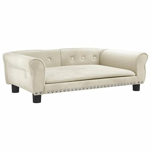 Eleganz Hundebett aus Samt 95x55x30 cm - weiches Hundebett für Hunde Aller Größen, waschbarer Hundeschlafplatz mit hochwertigem Bezug für optimalen Komfort Eleganz Hundebett aus Samt 95x55x30 cm - weiches Hundebett für Hunde Aller Größen, waschbarer Hundeschlafplatz mit hochwertigem Bezug für optimalen Komfort von Eleganz
