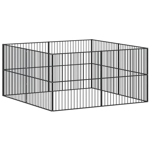 Eleganz Hundelaufstall 8-TLG. aus verzinktem Stahl - Robuster und langlebiger Auslauf für Hunde - Ideal für Garten und Freilauf Eleganz Hundelaufstall 8-TLG. aus verzinktem Stahl - Robuster und langlebiger Auslauf für Hunde - Ideal für Garten und Freilauf von Eleganz