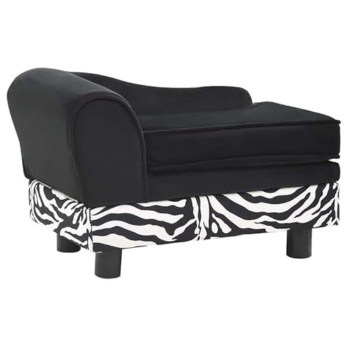 Eleganz Hundesofa Schwarz 57x34x36 cm - Kuscheliges Plüsch Hundebett für Hunde Aller Größen - Bequemer Schlafplatz für Wohnzimmer oder Schlafzimmer - Weich & pflegeleicht Eleganz Hundesofa Schwarz 57x34x36 cm - Kuscheliges Plüsch Hundebett für Hunde Aller Größen - Bequemer Schlafplatz für Wohnzimmer oder Schlafzimmer - Weich & pflegeleicht von Eleganz