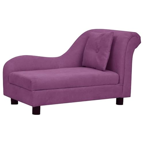Eleganz Hundesofa mit Kissen Burderrot - Kuscheliges Plüsch Hundebett mit massivem Kiefernholzrahmen - Bequemes Hundebett für Hunde Aller Größen - 83x44x44 cm - Weich und langlebig Eleganz Hundesofa mit Kissen Burderrot - Kuscheliges Plüsch Hundebett mit massivem Kiefernholzrahmen - Bequemes Hundebett für Hunde Aller Größen - 83x44x44 cm - Weich und langlebig von Eleganz