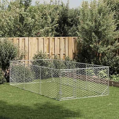 Eleganz Hundezwinger Outdoor 2x4x1 m aus verzinktem Stahl mit Tür - Robust & Wetterfest für Garten & Terrasse - Sicherer Auslauf für Ihren Hund Eleganz Hundezwinger Outdoor 2x4x1 m aus verzinktem Stahl mit Tür - Robust & Wetterfest für Garten & Terrasse - Sicherer Auslauf für Ihren Hund von Eleganz