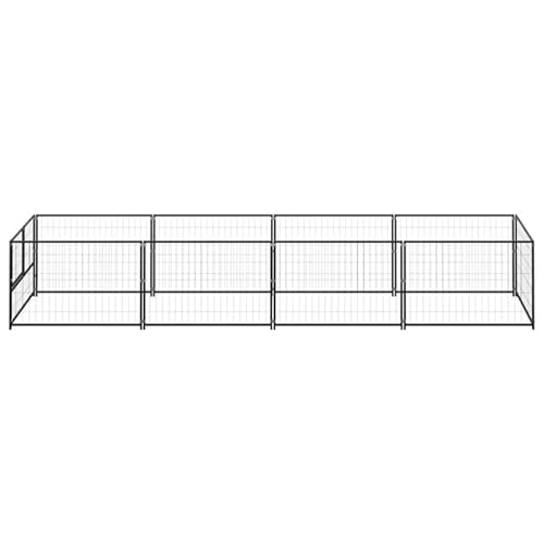 Eleganz Hundezwinger aus Stahl 4 m² - Robuster und sicherer Auslauf für Hunde im Garten - Ideal für mittelgroße Hunde - Wetterfest und langlebig Eleganz Hundezwinger aus Stahl 4 m² - Robuster und sicherer Auslauf für Hunde im Garten - Ideal für mittelgroße Hunde - Wetterfest und langlebig von Eleganz