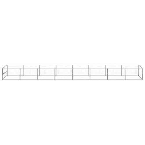 Eleganz Hundezwinger aus Stahl 8 m² - Robuster Metallkäfig für Hunde im Freien - Sicherer Auslauf für mittelgroße bis große Hunde - Wetterfest und langlebig Eleganz Hundezwinger aus Stahl 8 m² - Robuster Metallkäfig für Hunde im Freien - Sicherer Auslauf für mittelgroße bis große Hunde - Wetterfest und langlebig von Eleganz