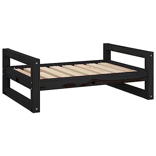 Eleganz Orthopädisches Hundebett, hohen Rand, Hundekorb, Waschbar, MittelgroßeHunde, Schwarz 75.5x55.5x28 cm Massivholz Kiefer Eleganz Orthopädisches Hundebett, hohen Rand, Hundekorb, Waschbar, MittelgroßeHunde, Schwarz 75.5x55.5x28 cm Massivholz Kiefer von Eleganz