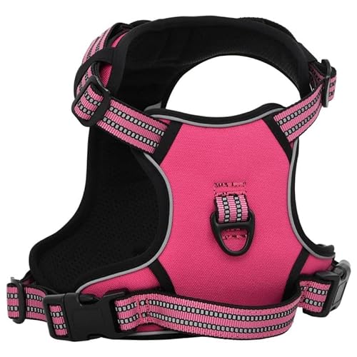 Eleganz Reflektierendes Hundegeschirr Rosa M – Verstellbares Sicherheitsgeschirr für Hunde bei Dunkelheit | Komfortables Design für Spaziergänge & Outdoor-Aktivitäten | Hundebedarf Eleganz Reflektierendes Hundegeschirr Rosa M – Verstellbares Sicherheitsgeschirr für Hunde bei Dunkelheit | Komfortables Design für Spaziergänge & Outdoor-Aktivitäten | Hundebedarf von Eleganz