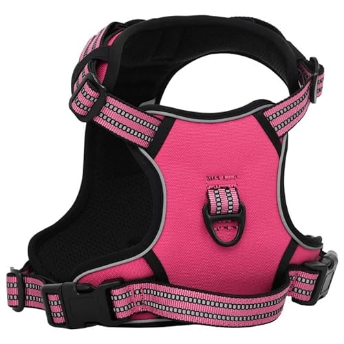 Eleganz Reflektierendes Hundegeschirr Rosa S – Verstellbares Sicherheitsgeschirr für Hunde bei Dunkelheit | Atmungsaktives & Bequemes Design für Spaziergänge und Outdoor-Aktivitäten Eleganz Reflektierendes Hundegeschirr Rosa S – Verstellbares Sicherheitsgeschirr für Hunde bei Dunkelheit | Atmungsaktives & Bequemes Design für Spaziergänge und Outdoor-Aktivitäten von Eleganz