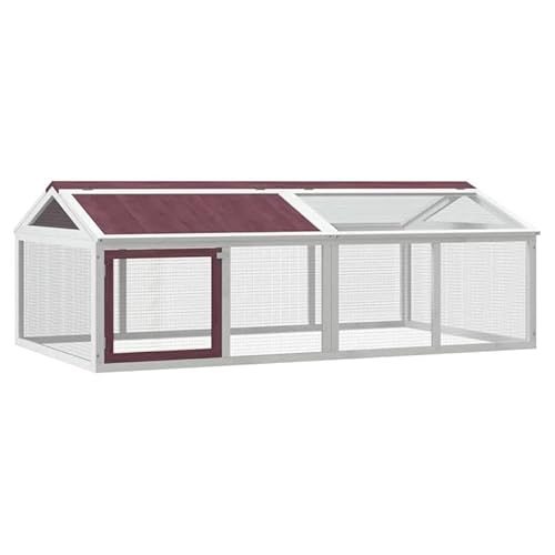 Freilaufgehege für Kleintiere aus massivem Kiefernholz & Sperrholz | Robustes Gehege 200x112,5x74 cm | Ideal für Hasen, Meerschweinchen & mehr Freilaufgehege für Kleintiere aus massivem Kiefernholz & Sperrholz | Robustes Gehege 200x112,5x74 cm | Ideal für Hasen, Meerschweinchen & mehr von Eleganz
