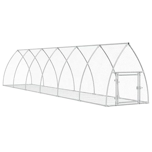 Hasenstall aus verzinktem Stahl 600x105x120 cm - Robustes Gehege für Kleintiere wie Kaninchen & Meerschweinchen - Wetterfest & langlebig für Garten & Freilandhaltung Hasenstall aus verzinktem Stahl 600x105x120 cm - Robustes Gehege für Kleintiere wie Kaninchen & Meerschweinchen - Wetterfest & langlebig für Garten & Freilandhaltung von Eleganz