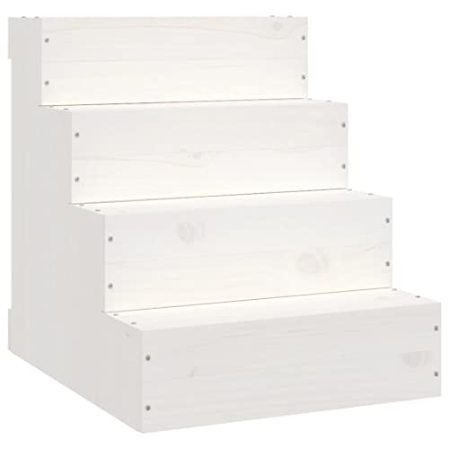 Haustiertreppe aus Massivholz Kiefer - 40x49x47 cm - Stabile Treppe für Hunde & Katzen - Perfekt für Bett, Sofa oder Auto - Natürlich & Langlebig Haustiertreppe aus Massivholz Kiefer - 40x49x47 cm - Stabile Treppe für Hunde & Katzen - Perfekt für Bett, Sofa oder Auto - Natürlich & Langlebig von Eleganz