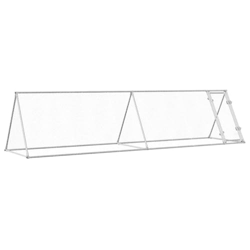 Hühnerkäfig aus verzinktem Stahl 400x105x91 cm - Langlebig & Wetterfest für Kleintiere - Ideal für Garten oder Hinterhof - Sicherer Lebensraum für Hühner und Kleintiere Hühnerkäfig aus verzinktem Stahl 400x105x91 cm - Langlebig & Wetterfest für Kleintiere - Ideal für Garten oder Hinterhof - Sicherer Lebensraum für Hühner und Kleintiere von Eleganz