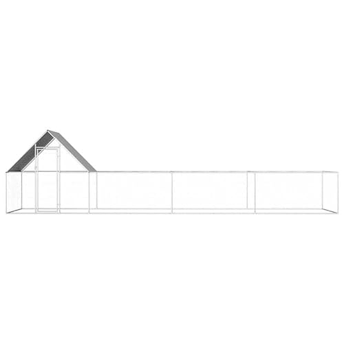 Hühnerstall 8x2x2 m aus verzinktem Stahl – Robustes Gehege für Kleintiere | Wetterfest & langlebig | Ideal für Hühner, Kaninchen & mehr Hühnerstall 8x2x2 m aus verzinktem Stahl – Robustes Gehege für Kleintiere | Wetterfest & langlebig | Ideal für Hühner, Kaninchen & mehr von Eleganz