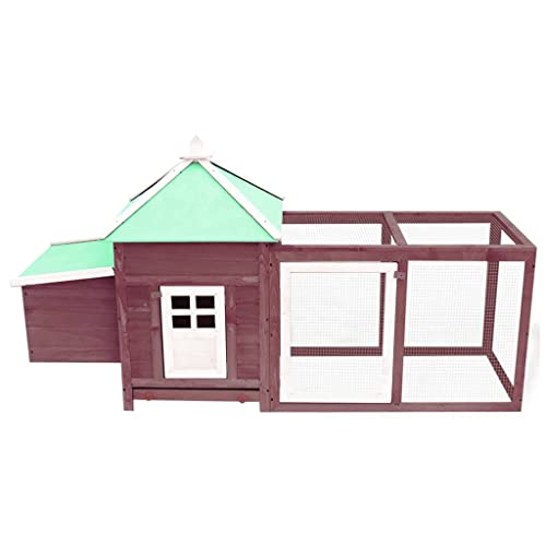 Hühnerstall aus Massivholz für Kleintiere | 190x72x102 cm mit Legenest | Langlebig & Wetterfest | Ideal für Garten & Freilaufgehege | Naturnaher Lebensraum für Hühner Hühnerstall aus Massivholz für Kleintiere | 190x72x102 cm mit Legenest | Langlebig & Wetterfest | Ideal für Garten & Freilaufgehege | Naturnaher Lebensraum für Hühner von Eleganz