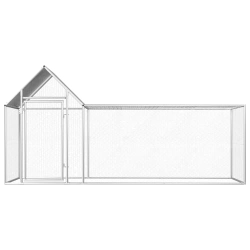 Hühnerstall aus verzinktem Stahl 3x1x1,5 m | Robust & Wetterfest | Ideal für Kleintiere wie Hühner & Kaninchen | Einfache Montage & Langlebig Hühnerstall aus verzinktem Stahl 3x1x1,5 m | Robust & Wetterfest | Ideal für Kleintiere wie Hühner & Kaninchen | Einfache Montage & Langlebig von Eleganz