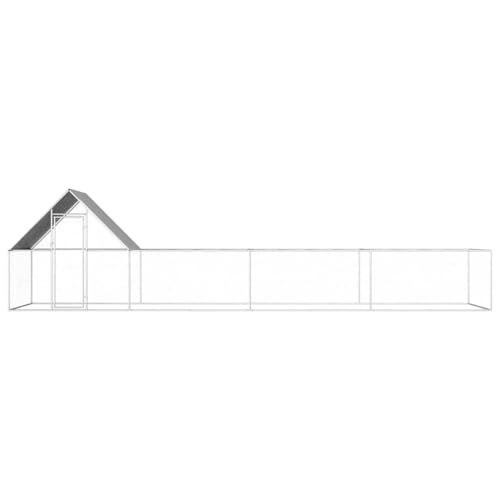 Hühnerstall aus verzinktem Stahl 8x2x2 m | Langlebig & Wetterfest | Ideal für Kleintiere wie Hühner & Kaninchen | Sicherer Lebensraum für Garten & Hof Hühnerstall aus verzinktem Stahl 8x2x2 m | Langlebig & Wetterfest | Ideal für Kleintiere wie Hühner & Kaninchen | Sicherer Lebensraum für Garten & Hof von Eleganz