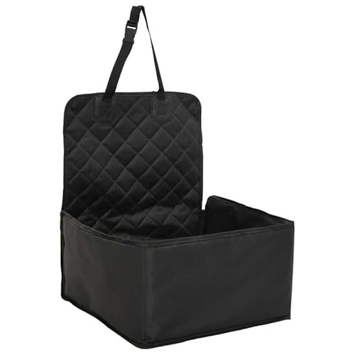 Hunde-Autositz Schwarz für sicheren Transport – Bequemer Hundesitz 45x45x25/55 cm, stabil & leicht für Auto-Reisen – Ideal für mittelgroße Hunde Hunde-Autositz Schwarz für sicheren Transport – Bequemer Hundesitz 45x45x25/55 cm, stabil & leicht für Auto-Reisen – Ideal für mittelgroße Hunde von Eleganz