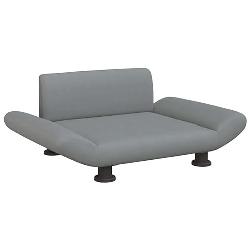 Hundebett Hellgrau 70x45x28 cm - Atmungsaktives Stoffbett für Hunde, Weiches Hundesofa mit Abriebfestem Bezug, Ideal für Wohnung & Haus, Entspanntes Schlafen für Mittelgroße Hunde Hundebett Hellgrau 70x45x28 cm - Atmungsaktives Stoffbett für Hunde, Weiches Hundesofa mit Abriebfestem Bezug, Ideal für Wohnung & Haus, Entspanntes Schlafen für Mittelgroße Hunde von Eleganz