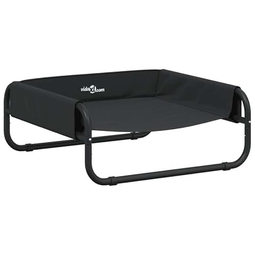 Hundebett erhöht für Hunde - Anthrazit Oxford-Gewebe & Stahl - Stabiles & langlebiges Hundebett für große & kleine Hunde - Ideal für Wohnung, Haus & Garten Hundebett erhöht für Hunde - Anthrazit Oxford-Gewebe & Stahl - Stabiles & langlebiges Hundebett für große & kleine Hunde - Ideal für Wohnung, Haus & Garten von Eleganz