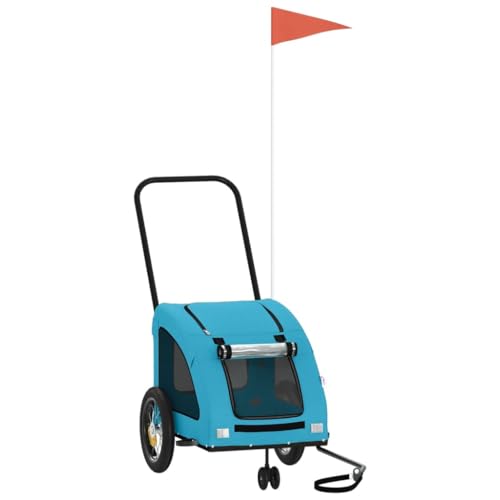 Hundefahrradanhänger aus Oxford-Gewebe & Eisen - Leicht, robust & wasserfest für sichere Radtouren mit Ihrem Hund Hundefahrradanhänger aus Oxford-Gewebe & Eisen - Leicht, robust & wasserfest für sichere Radtouren mit Ihrem Hund von Eleganz