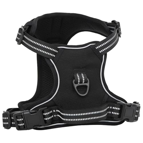 Hundegeschirr mit Leine & Halsband, Verstellbar für Hunde bis XL – Atmungsaktives & Reflektierendes Design für Sicherheit beim Spazieren, Training oder Outdoor-Abenteuer Hundegeschirr mit Leine & Halsband, Verstellbar für Hunde bis XL – Atmungsaktives & Reflektierendes Design für Sicherheit beim Spazieren, Training oder Outdoor-Abenteuer von Eleganz