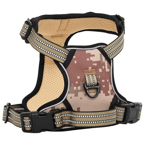 Hundegeschirr mit Leine & Halsband – Verstellbares Camouflage-Design für Hunde | Atmungsaktives & Langlebiges Material | Perfekt für Outdoor-Abenteuer & Training Hundegeschirr mit Leine & Halsband – Verstellbares Camouflage-Design für Hunde | Atmungsaktives & Langlebiges Material | Perfekt für Outdoor-Abenteuer & Training von Eleganz
