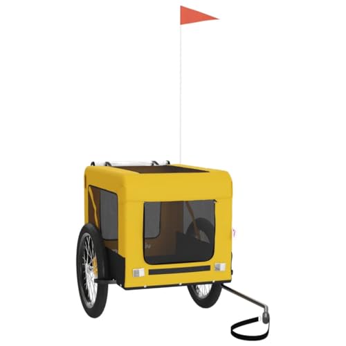 Hundewagen Fahrradanhänger aus Oxford-Gewebe & Eisen - Robust & Leicht für Hunde bis 25kg - Ideal für Outdoor-Abenteuer Hundewagen Fahrradanhänger aus Oxford-Gewebe & Eisen - Robust & Leicht für Hunde bis 25kg - Ideal für Outdoor-Abenteuer von Eleganz