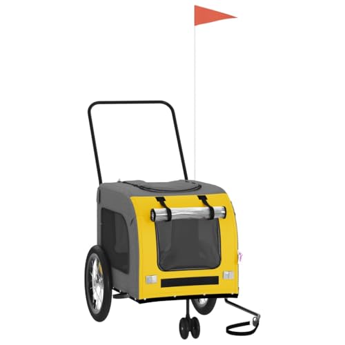 Hundewagen aus Oxford-Gewebe und Eisen - Leichter und robuster Fahrradanhänger für Hunde, ideal für Outdoor-Abenteuer und tägliche Spaziergänge Hundewagen aus Oxford-Gewebe und Eisen - Leichter und robuster Fahrradanhänger für Hunde, ideal für Outdoor-Abenteuer und tägliche Spaziergänge von Eleganz