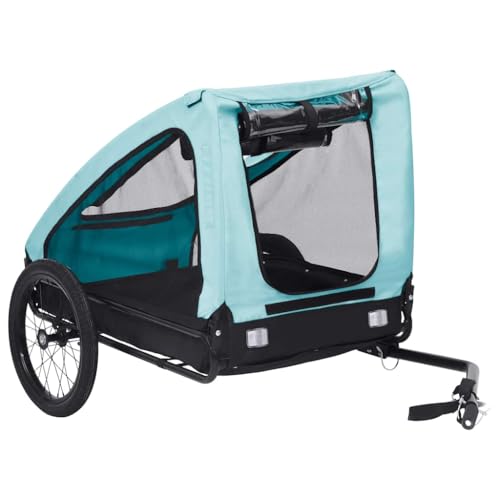 Hundewagen aus Oxford-Gewebe und Stahl - Leichter und langlebiger Fahrradanhänger für Hunde, ideal für Outdoor-Abenteuer und tägliche Spaziergänge Hundewagen aus Oxford-Gewebe und Stahl - Leichter und langlebiger Fahrradanhänger für Hunde, ideal für Outdoor-Abenteuer und tägliche Spaziergänge von Eleganz