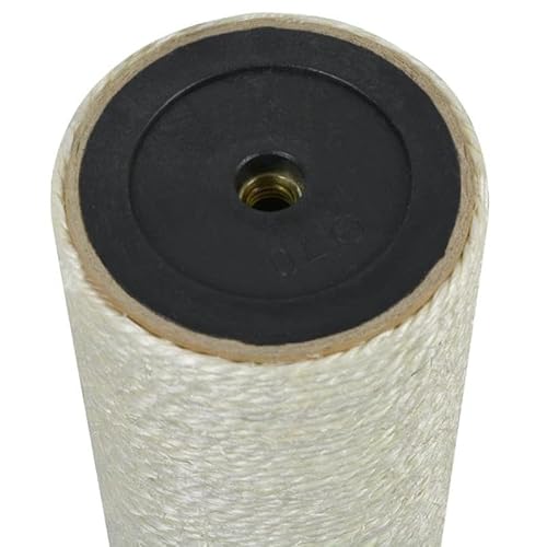 Katzen-Kratzbaum 8x25 cm 10 mm Beige - Kratzbrett für Katzenbetten, robust & pflegeleicht, ideal für kleine Räume - Entspanntes Kratzerlebnis für Ihre Katze von Eleganz