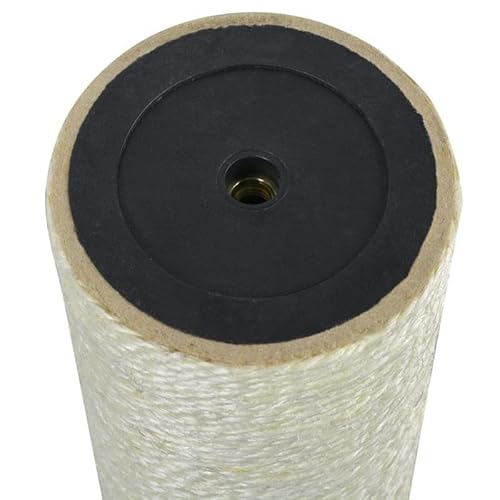 Katzen-Kratzbaum 8x40 cm 8 mm Beige - Kratzbaum für Katzenbetten, langlebig und pflegeleicht - Ideal für kleine Räume von Eleganz