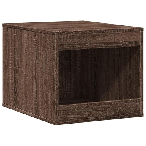 Katzenbett Eichen-Optik 47x59x42 cm – Modernes Katzenklo aus Holzwerkstoff, Stilvolles Katzenmöbel für Wohnzimmer oder Schlafzimmer, Langlebig & Einfach zu Reinigen von Eleganz
