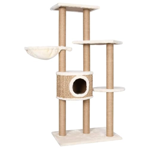 Katzenbetten Katzen-Kratzbaum 126 cm aus Seegras - Natürlich & Langlebig, Perfekt für kleine Wohnungen, Lösung für Kratzmöbel Katzenbetten Katzen-Kratzbaum 126 cm aus Seegras - Natürlich & Langlebig, Perfekt für kleine Wohnungen, Lösung für Kratzmöbel von Eleganz