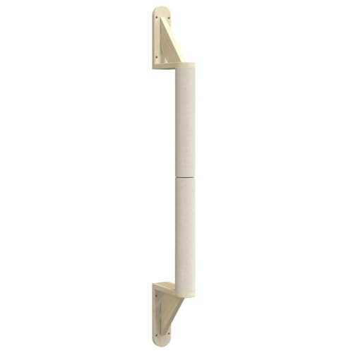 Kratzsäule Wandmontage 109 cm Sisal - Kratzbaum für Katzen, Platzsparende Wandmontage, Natürliches Sisal Material, Ideal für kleine Wohnungen Kratzsäule Wandmontage 109 cm Sisal - Kratzbaum für Katzen, Platzsparende Wandmontage, Natürliches Sisal Material, Ideal für kleine Wohnungen von Eleganz