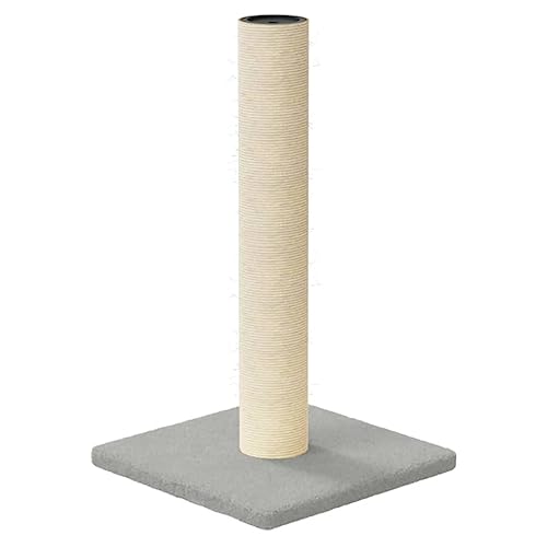 Kratzsäule für Katzen - Höhle & Schlafplatz in Hellgrau 22x22x45 cm - Stabiles Katzenbett mit Kratzfläche für Wohnung & Haus - Beruhigender Rückzugsort Kratzsäule für Katzen - Höhle & Schlafplatz in Hellgrau 22x22x45 cm - Stabiles Katzenbett mit Kratzfläche für Wohnung & Haus - Beruhigender Rückzugsort von Eleganz