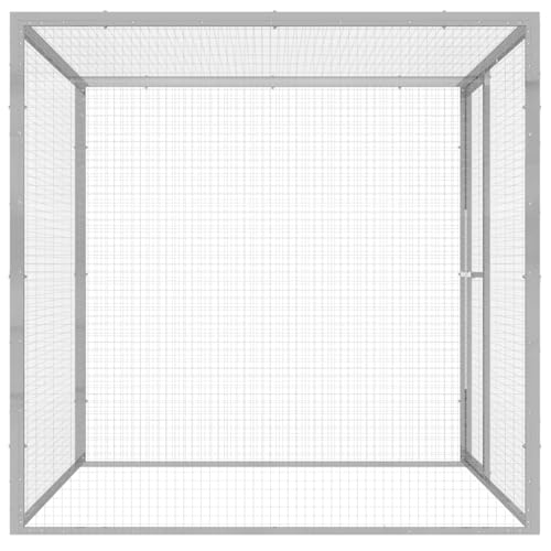 Large 1.5x1.5x1.5m Steel Wire Pet Cage for Small Animals, Durable & Secure Outdoor/Indoor Habitat for Rabbits, Guinea Pigs, and Ferrets Large 1.5x1.5x1.5m Steel Wire Pet Cage for Small Animals, Durable & Secure Outdoor/Indoor Habitat for Rabbits, Guinea Pigs, and Ferrets von Eleganz