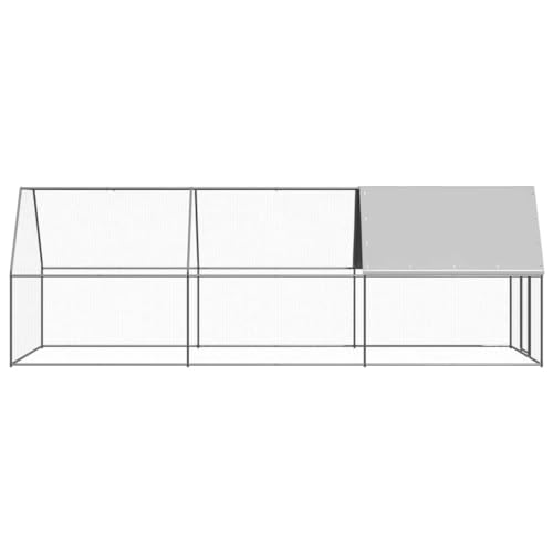Outdoor-Hühnerkäfig 2x6x2 m aus verzinktem Stahl – Robustes & wetterfestes Gehege für Kleintiere – Ideal für Hühner, Kaninchen & Meerschweinchen Outdoor-Hühnerkäfig 2x6x2 m aus verzinktem Stahl – Robustes & wetterfestes Gehege für Kleintiere – Ideal für Hühner, Kaninchen & Meerschweinchen von Eleganz