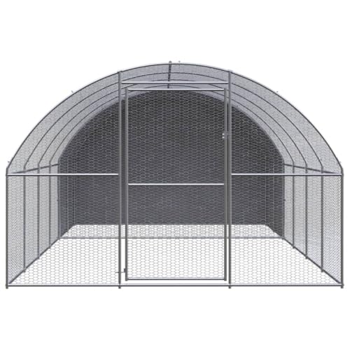 Outdoor-Hühnerstall 3x4x2 m aus verzinktem Stahl – Robustes Gehege für Kleintiere, wetterfest & langlebig – Ideal für Garten & Freilauf Outdoor-Hühnerstall 3x4x2 m aus verzinktem Stahl – Robustes Gehege für Kleintiere, wetterfest & langlebig – Ideal für Garten & Freilauf von Eleganz