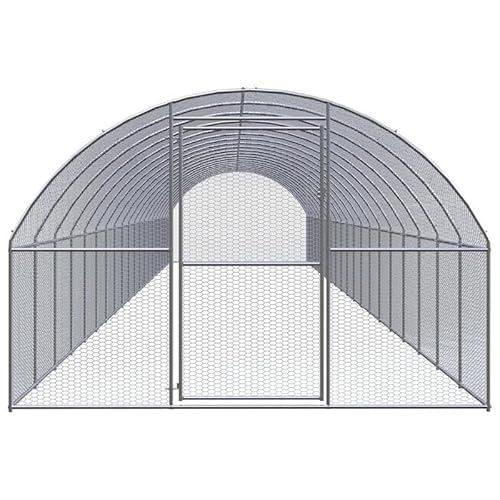 Outdoor-Hühnerstall aus verzinktem Stahl 3x20x2 m | Robust & langlebig für Kleintiere | Wetterfestes Gehege für Hühner & Geflügel | Ideal für Garten & Hof Outdoor-Hühnerstall aus verzinktem Stahl 3x20x2 m | Robust & langlebig für Kleintiere | Wetterfestes Gehege für Hühner & Geflügel | Ideal für Garten & Hof von Eleganz
