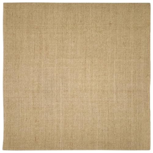 Sisalteppich für Kratzbaum 100x100 cm - Natürlicher Kratzbaum Teppich für Katzenbetten, Langlebig & Pfotenfreundlich - Ideal für Wohnung und Haus Sisalteppich für Kratzbaum 100x100 cm - Natürlicher Kratzbaum Teppich für Katzenbetten, Langlebig & Pfotenfreundlich - Ideal für Wohnung und Haus von Eleganz