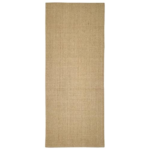 Sisalteppich für Kratzbaum 80x200 cm - Katzenbett Naturfaser, langlebig & Kratzfest - Perfekte Lösung für strapazierfähige Katzenmöbel - Bequem und pflegeleicht Sisalteppich für Kratzbaum 80x200 cm - Katzenbett Naturfaser, langlebig & Kratzfest - Perfekte Lösung für strapazierfähige Katzenmöbel - Bequem und pflegeleicht von Eleganz