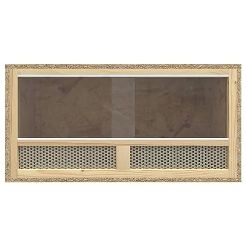 Terrarium aus Holzwerkstoff 60x30x30 cm für Kleintiere | Langlebiges Gehege mit natürlichem Design | Ideal für Hamster, Reptilien & Nagetiere | Perfekte Lebensraum-Lösung für Tierliebhaber Terrarium aus Holzwerkstoff 60x30x30 cm für Kleintiere | Langlebiges Gehege mit natürlichem Design | Ideal für Hamster, Reptilien & Nagetiere | Perfekte Lebensraum-Lösung für Tierliebhaber von Eleganz