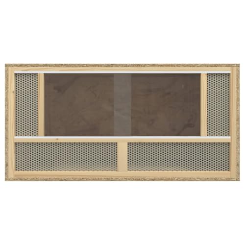 Terrarium aus Holzwerkstoff 80x40x40 cm für Kleintiere - Langlebig & Naturnaher Lebensraum für Reptilien, Amphibien & Insekten - Ideal für Terrarienliebhaber Terrarium aus Holzwerkstoff 80x40x40 cm für Kleintiere - Langlebig & Naturnaher Lebensraum für Reptilien, Amphibien & Insekten - Ideal für Terrarienliebhaber von Eleganz