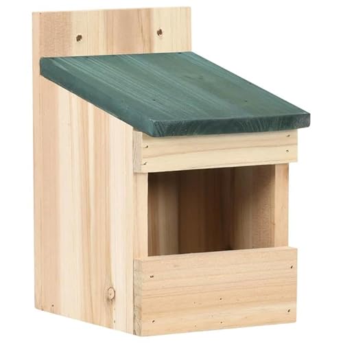 Vogelhäuschen 4 STK. aus Tannenholz 12x16x20 cm - Wetterfest & Langlebig für Garten, Balkon oder Terrasse - Perfektes Vogelhaus für Naturliebhaber Vogelhäuschen 4 STK. aus Tannenholz 12x16x20 cm - Wetterfest & Langlebig für Garten, Balkon oder Terrasse - Perfektes Vogelhaus für Naturliebhaber von Eleganz