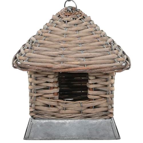 Vogelhaus aus Korbweide 3 STK. – Natürliches Vogelhäuschen für Garten, Balkon & Terrasse – Wetterfest & Langlebig – Perfekte Nisthilfe für Vögel Vogelhaus aus Korbweide 3 STK. – Natürliches Vogelhäuschen für Garten, Balkon & Terrasse – Wetterfest & Langlebig – Perfekte Nisthilfe für Vögel von Eleganz