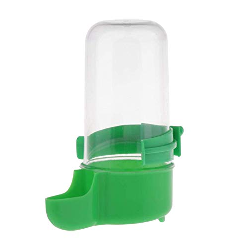 Vögel Automatischer Wasserspender Futterspender Vogel WasserspenderFutterspender Clip Futternapf Trinkflaschen Für Vögel Wellensittiche, Nymphensittiche Papageien Geeignet Für Vogelkäfige （8 X 5 Cm） von Elementra