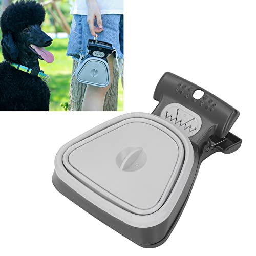 ElgnAura Sanitär Welpe Pooper Scooper, tragbarer Handheld -Hundekot -Scooper mit Müllbeutel enthalten (Grau) von ElgnAura